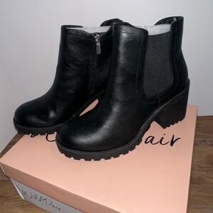 Wild Pair Black Ankle Boots